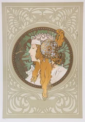 Byzantijnse hoofden: Blond, 1897