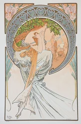 La Poesia Uit de serie De Kunsten, 1898