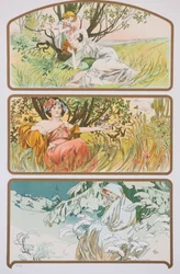 Drie seizoenen, ca. 1898