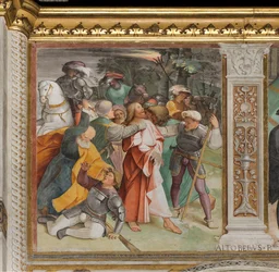 Centrale Aisle, Zesde Zuidelijke Span, Vangst van Jezus, Altobello Melon