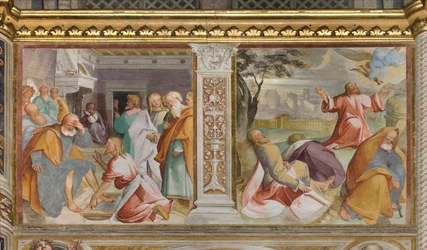 Presbyterium, Zevende zuidelijke overspanning, Lavendel van de voet, Gebed in de tuin, Altobello Melon