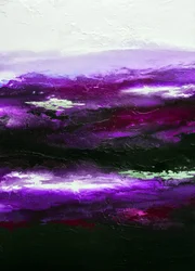 Dramatische paarse lucht