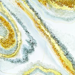Gouden geode-glans