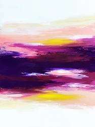 Levendig abstract zonsondergang