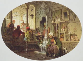 Ottomaanse koffiehuis, 1862