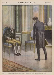 Illustratie voor Les Miserables door Victor Hugo