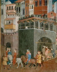 De zegeningen van goed bestuur (fresco)