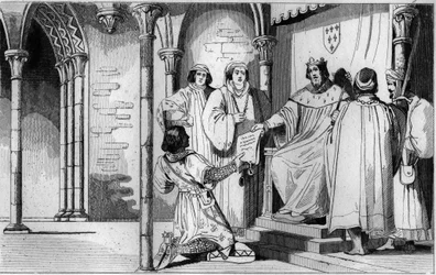 In 1327, Charles IV de Schone (1294-1328) verheft de heerlijkheid Bourbon ten gunste van de kleinzoon van Robert de Clermont en kleinzoon van Saint-Louis, Louis I
