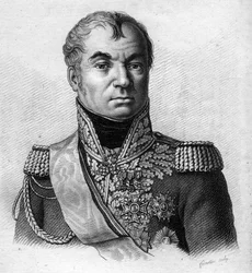 Maarschalk Oudinot. Nicolas Charles Oudinot, Hertog van Reggio Maarschalk van Frankrijk (1767 tot 1847). in 