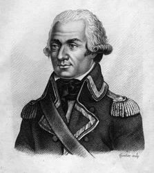 Portret van Charles François du Périer genaamd Dumouriez (1739-1823), Franse generaal.- in “Portretten van de Franse generaals na de overwinningen en veroveringen van de Fransen” Gegraveerd door Ambroise Tardieu in 1818. Stella Collectie