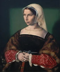 Portret van Anne Stafford, ca.1535 (olieverf op paneel)