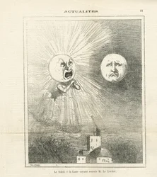 Illustratie van Cham (1819-1879) in Le Charivari