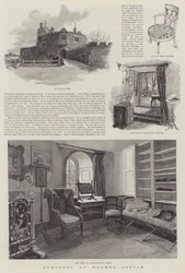 Schetsen bij Walmer Castle