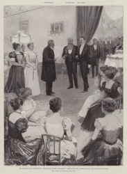 De Bloemfontein Conferentie, Ontvangst bij het presidentschap, Ontmoeting van Sir Alfred Milner en President Kruger