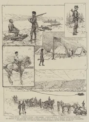 De opstand in het Noordwestelijke Territorium van Canada, Canadese Militie bij Clark