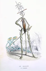 Een Landelijke Wandelaar, uit 