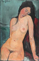 Vrouwelijk naakt, c. 1916