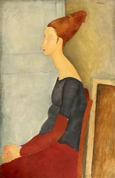 Jeanne Hébuterne met henna, 1918