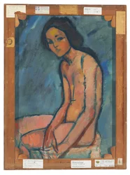Nu assis, ca. 1909