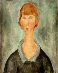 Portret van een jonge vrouw