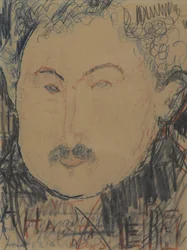 Portret van Adolphe Basler, c.1916