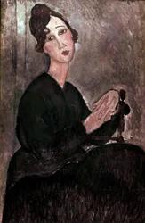 Portret van Dedie