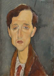 Portret van Frans Hellens (1881-1972)