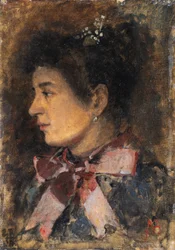Portret van Medea Taci