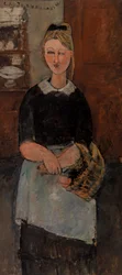 De mooie huisvrouw