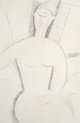 Zittende Vrouw