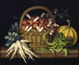 Mand met paddenstoelen, 1997