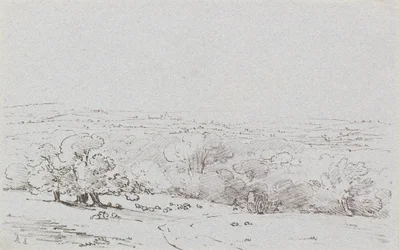 Toegangsweg naar Bromley Hill, ca. 1803