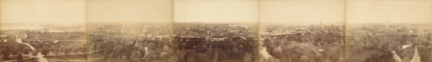Panoramisch uitzicht op Washington, DC