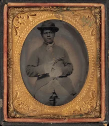 Portret van een USCT Soldaat