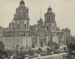 Kathedraal in Mexico-Stad