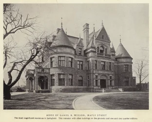 Springfield, Massachusetts: Huis van Daniel B Wesson, Maple Street