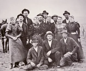 Amerikaanse pioniers, ca. 1850
