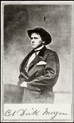 Kolonel Dick Morgan (z/w foto)