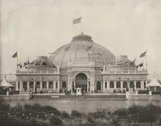 Details van de tuinbouwkoepel