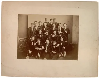 Hagers Klasse van 61, 19 in aantal, ca. 1870