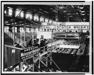 Interieur van het Coney Island clubhuis, ca.1899