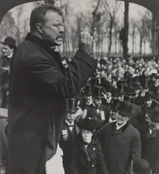 President Roosevelt in Evanston