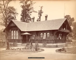 Zweedse School House, Centennial Exposition, Philadelphia, 1876