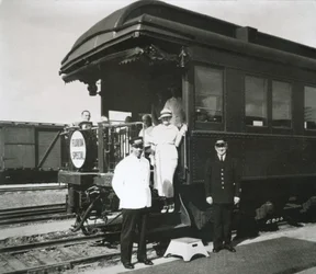 De observatiewagen van de all-Pullman luxe 