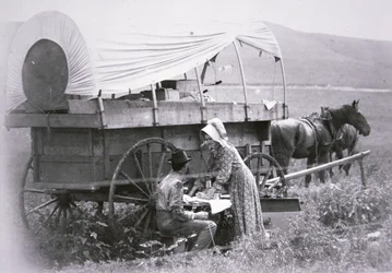 Typische Pionierswagen