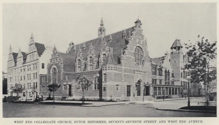 West End Collegiate Church, Dutch Reformed, Seventy-Seventh Street en West End Avenue