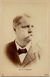 Winfield Scott Hancock (1824-86), Amerikaanse legergeneraal, foto door B B Russell, Boston