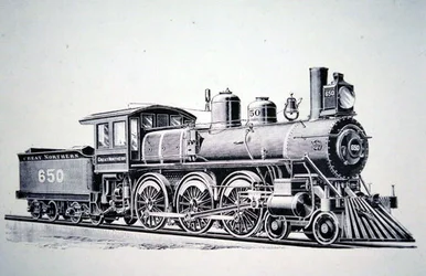 4-6-0 standaard tienwielige trein