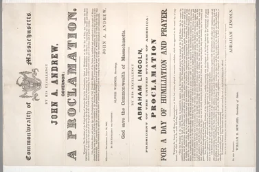 Een proclamatie voor een dag van vernedering en gebed, 28 juli 1864