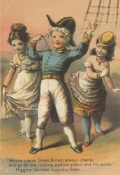 Advertentie voor Higgins German Laundry Soap, c.1880